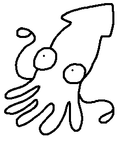transparent with black lines