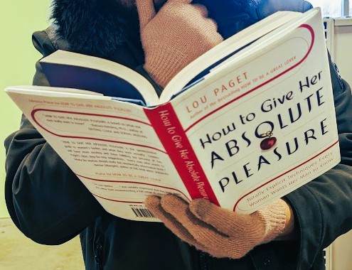 A book titled How to Give Her Absolute Pleasure